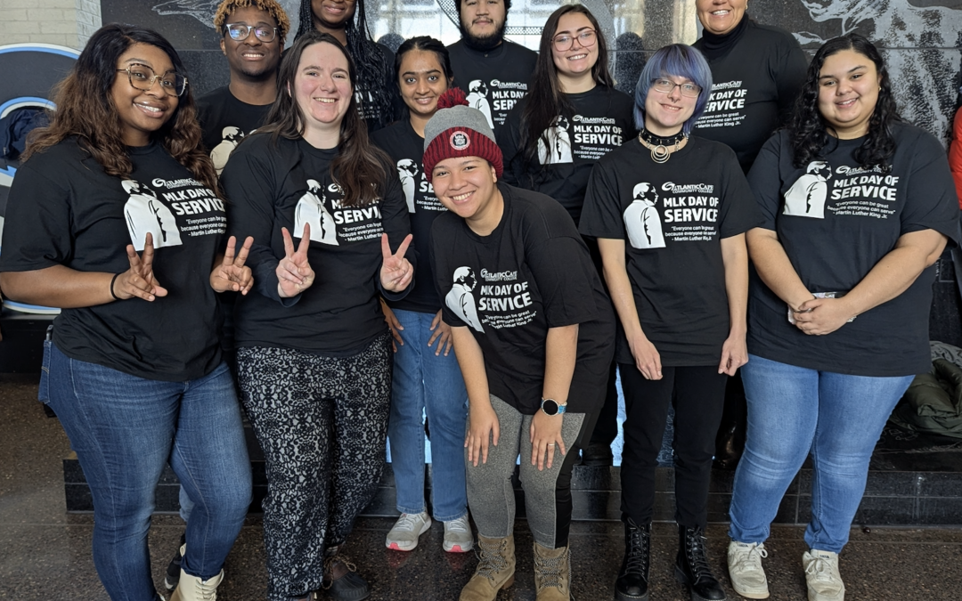 Atlantic Cape Students Volunteer Their Time for Dr. Martin Luther King, Jr. Day of Service Event at Stockton University